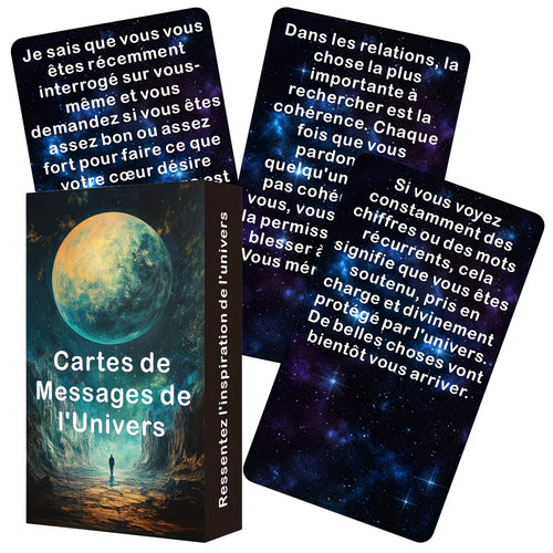 Cartes Message de l'Univers